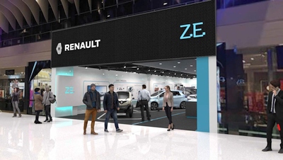 „Renault“ Europoje atidarys pirmąjį savo tik elektromobiliams skirtą saloną „Renault“ Europoje atidarys pirmąjį savo tik elektromobiliams skirtą saloną