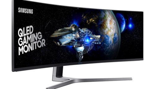 49 colių žaidimų monitoriaus „Samsung CHG90 QLED“ apžvalga