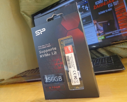 Naujas SATA diskų žudikas? „Silicon Power A80“ M.2 SSD apžvalga