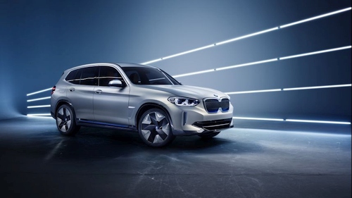Pekine pristatytas trečiasis BMW elektromobilis – koncepcinis „iX3“