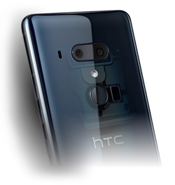 „HTC U12+“: pusiau skaidrus flagmanas su 4 kameromis ir „Edge Sense 2“