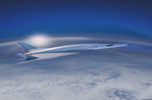 „Boeing“ parodė kuriamo hipergarsinio keleivinio lėktuvo koncepciją