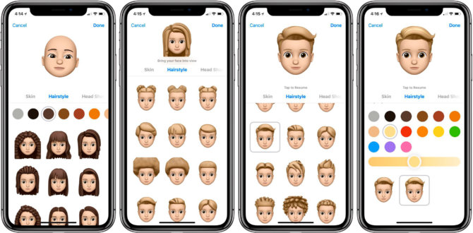 Kaip „iPhone X“ susikurti „Memoji“