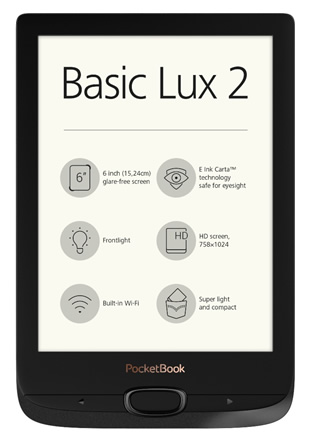 Naujoji „PocketBook Basic Lux 2“ – paprastas būdas būti madingiems