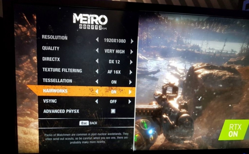 „Metro Exodus“ palaikys „Hairworks“, „Ray Tracing“ ir „PhysX“ „Metro Exodus“ palaikys „Hairworks“, „Ray Tracing“ ir „PhysX“