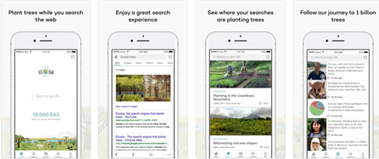 „Ecosia“ „Ecosia“