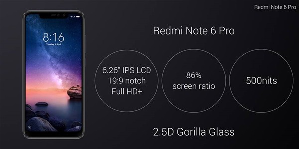 Tailande jau parduodamas naujasis „Xiaomi Redmi Note 6 Pro“