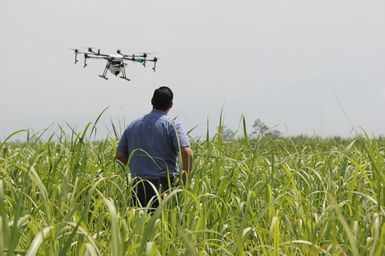 Nuo šiol ekologinius laukus padės stebėti dronai