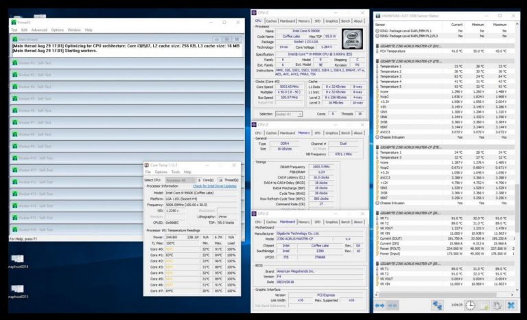 „Gigabyte“:„Core i9-9900K“ bus labai „karštas“ procesorius