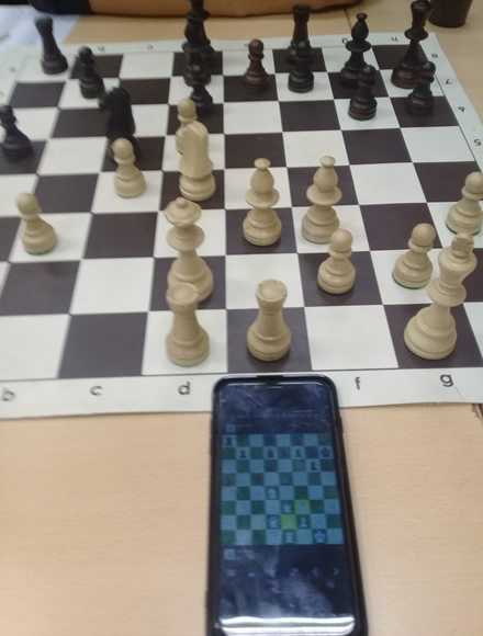 Sukčiavimo atvejis – padėtis šachmatų lentoje sutampa Sukčiavimo atvejis – padėtis šachmatų lentoje sutampa