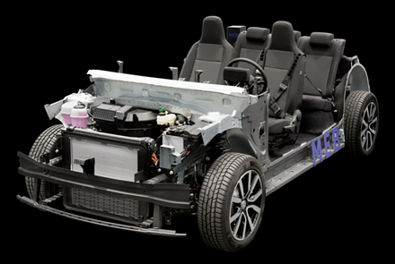 „Volkswagen“ MEB platforma/Gamintojo nuotr. „Volkswagen“ MEB platforma/Gamintojo nuotr.