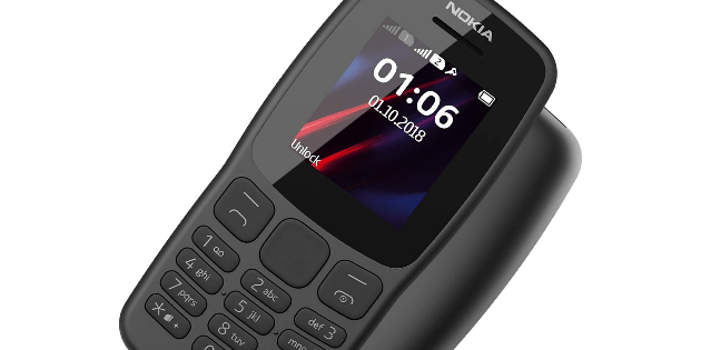 Atnaujinta „Nokia 106“ gali veikti be įkrovimo iki 3 savaičių
