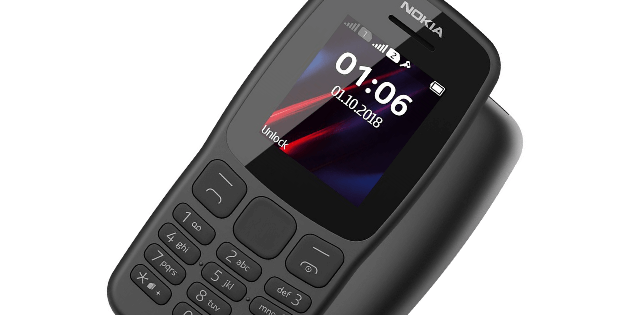 Atnaujinta „Nokia 106“ gali veikti be įkrovimo iki 3 savaičių Atnaujinta „Nokia 106“ gali veikti be įkrovimo iki 3 savaičių