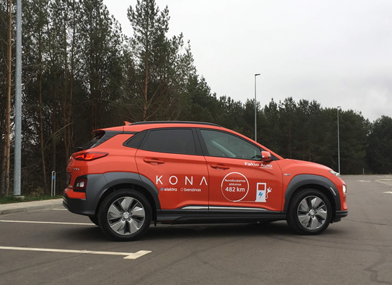 Lietuvoje pristatytas elektromobilių perversmo pradininkas „Hyundai Kona EV“