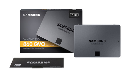 „Samsung“ pristatė talpius kaupiklius „860 QVO“ „Samsung“ pristatė talpius kaupiklius „860 QVO“