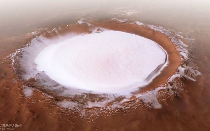 Marsą stebintis zondas užfiksavo įspūdingą vaizdą