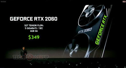 „nVidia“ oficialiai pristato „RTX 2060“