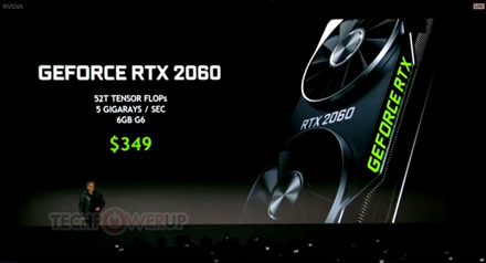 „nVidia“ oficialiai pristato „RTX 2060“ „nVidia“ oficialiai pristato „RTX 2060“