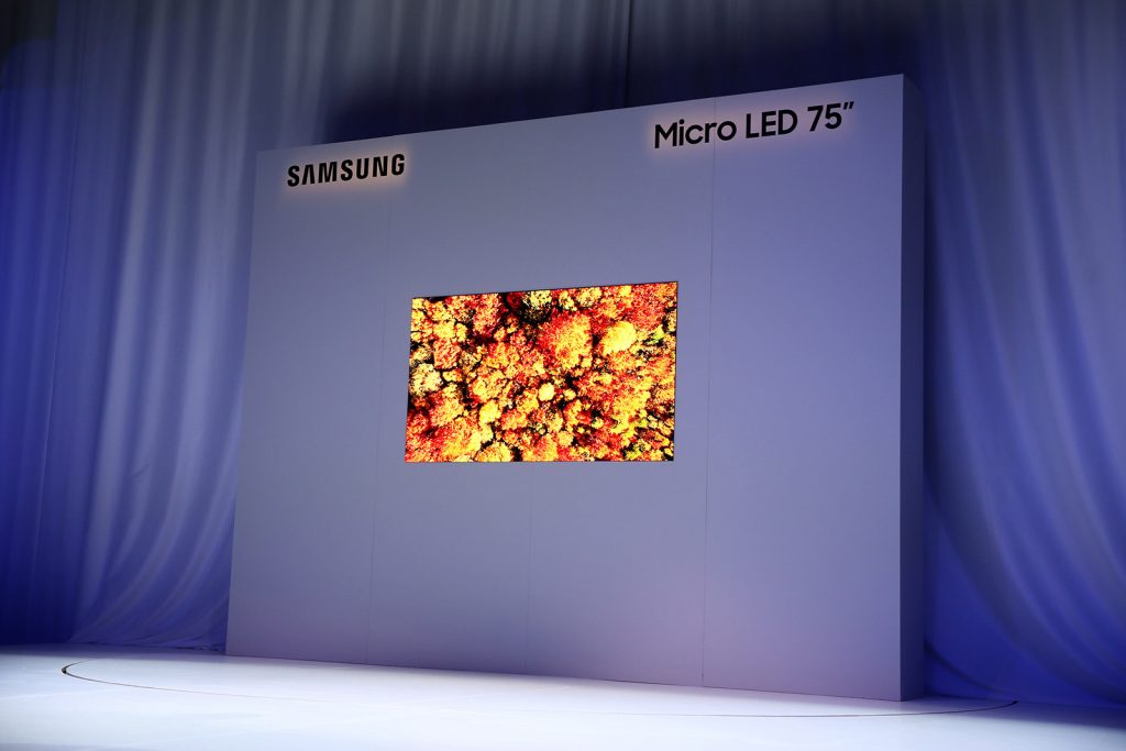 „Samsung“ išleido naujus „Micro LED“ televizorius