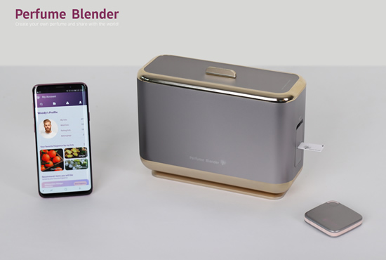 „Perfume Blender“ – kvepalams kurti / „Samsung“ nuotr. „Perfume Blender“ – kvepalams kurti / „Samsung“ nuotr.