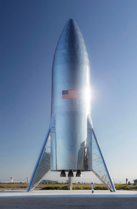 The Starship Brilliant Refreshing Shaker / SpaceX | Twitter.com