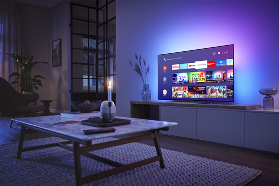 „Philips“ televizorių serijos flagmanas – 4K OLED UHD televizorius 854