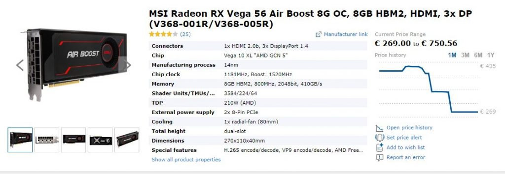 AMD mažina „Radeon RX Vega 56“ kainą