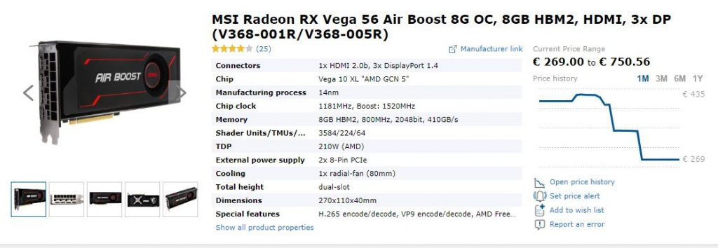 AMD mažina „Radeon RX Vega 56“ kainą AMD mažina „Radeon RX Vega 56“ kainą