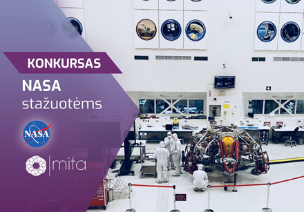 MITA skelbia stažuočių konkursą į NASA MITA skelbia stažuočių konkursą į NASA