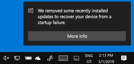 „Windows 10“ automatiškai išdiegs probleminius atnaujinimus
