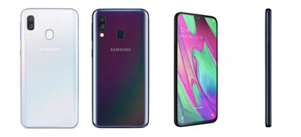 Kompaktišką „Samsung Galaxy A40“ su 25 megapikselių priekiniu fotoaparatu jau galima užsisakyti iš anksto Kompaktišką „Samsung Galaxy A40“ su 25 megapikselių priekiniu fotoaparatu jau galima užsisakyti iš anksto