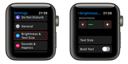 Kaip „Apple Watch“ ekrano šviesumą sumažinti daugiau nei leidžia nustatymai
