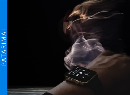 Kaip „Apple Watch“ ekrano šviesumą sumažinti daugiau nei leidžia nustatymai