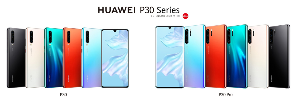 „Huawei“ pristatė P30 flagmanų seriją