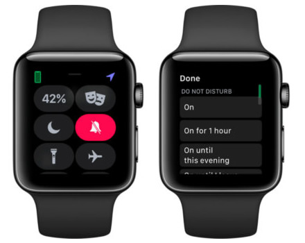 Kaip naudoti norimus „Do Not Disturb“ nustatymus „WatchOS 5“