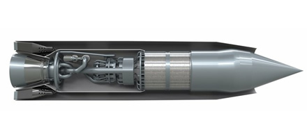 SABRE yra oro reaktyvinio variklio ir raketos variklio hibridas, iš pradžių kurtas vienos pakopos kosminiams lėktuvams. © „Reaction Engines Ltd.“
