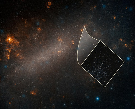 © NASA, ESA, Adam Riess, and Palomar Digitized Sky Survey © NASA, ESA, Adam Riess, and Palomar Digitized Sky Survey