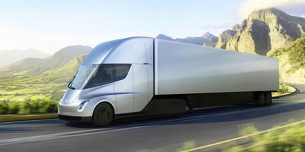 „Tesla Semi“ © Gamintojo nuotr. „Tesla Semi“ © Gamintojo nuotr.