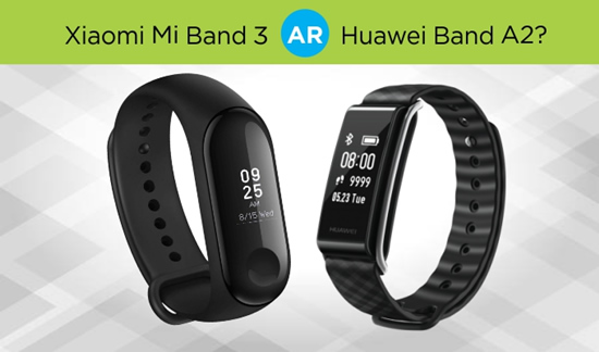 „Xiaomi Mi Band 3“ ar „Huawei Band A2“? Kurią išmaniąją apyrankę rinktis?