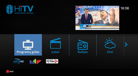 Telecentras kartu su partneriais pradeda teikti hibridinės televizijos paslaugą „HiTV“ Telecentras kartu su partneriais pradeda teikti hibridinės televizijos paslaugą „HiTV“