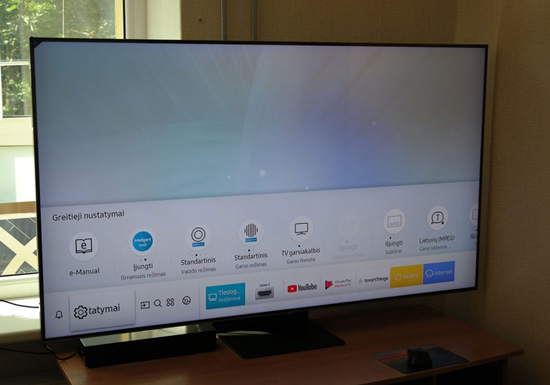 4K televizoriaus „Samsung Q90R“ apžvalga