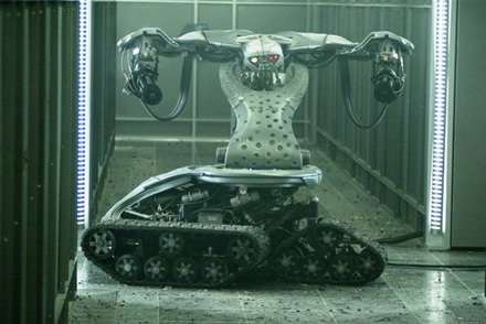 Kadras iš filmo „Terminatorius“ Kadras iš filmo „Terminatorius“