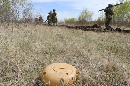 Naujos kartos sausumos minos galės bendrauti su bazėmis © U.S. Army | commons.wikimedia.org Naujos kartos sausumos minos galės bendrauti su bazėmis © U.S. Army | commons.wikimedia.org