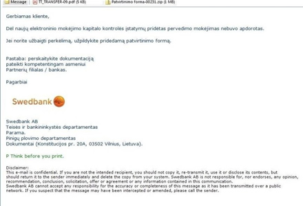 Sukčiai platina kompiuterinį virusą © Skaitytojo nuotr. Sukčiai platina kompiuterinį virusą © Skaitytojo nuotr.