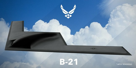 „Northrop Grumman B-21 Raider“ – skaičius šio bombonešio pavadinime nurodo amžių, kuriam jis kuriamas © U.S. Air Force | commons.wikimedia.org „Northrop Grumman B-21 Raider“ – skaičius šio bombonešio pavadinime nurodo amžių, kuriam jis kuriamas © U.S. Air Force | commons.wikimedia.org