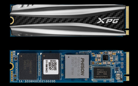 ADATA išleidžia „XPG GAMMIX S50“ PCIe 4.0 SSD diskus