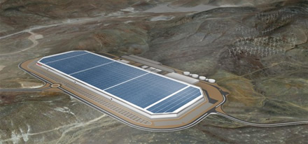 „Gigafactory“ gamykla © „Tesla“