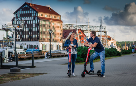 „CityBee“ elektriniai paspirtukai atriedėjo ir į Lietuvos pajūrį „CityBee“ elektriniai paspirtukai atriedėjo ir į Lietuvos pajūrį