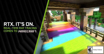 „Minecraft“ gaus RTX, „nVidia“ akcijos dėl žinios iš kart pakilo „Minecraft“ gaus RTX, „nVidia“ akcijos dėl žinios iš kart pakilo