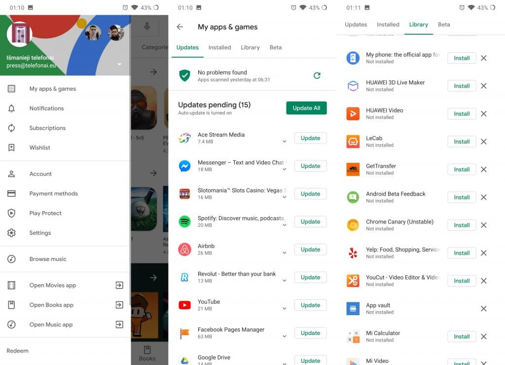 Pagaliau tai įvyko – „Google Play“ atnaujinimas prieinamas visiems, išbandyti jau galite ir Jūs Pagaliau tai įvyko – „Google Play“ atnaujinimas prieinamas visiems, išbandyti jau galite ir Jūs
